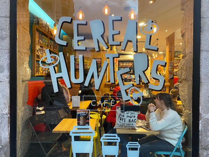 Donde merendar en Madrid: Cereal Hunters