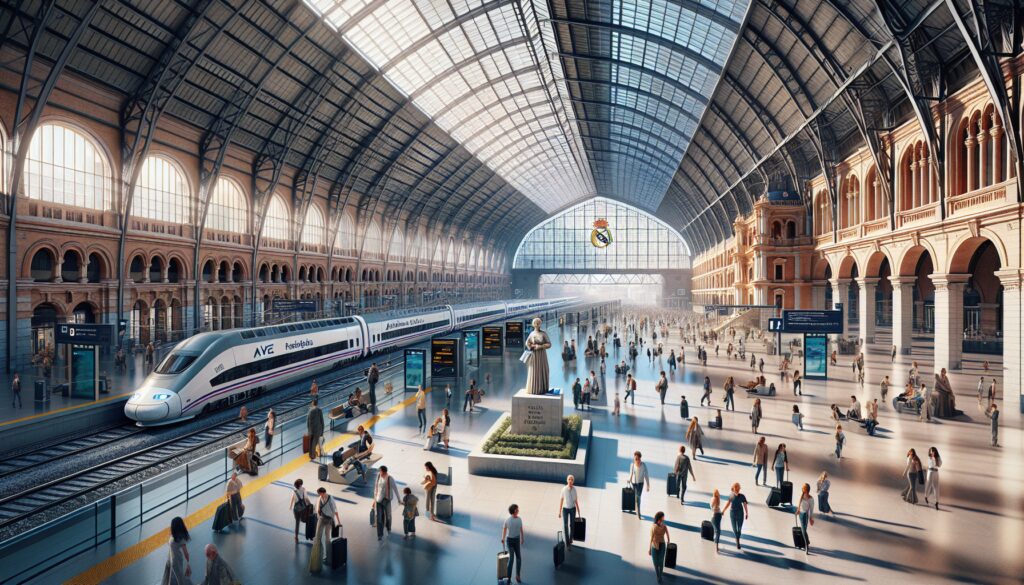 Estación de Madrid Puerta de Atocha Almudena Grandes Un homenaje en la ciudad Viajar a Madrid